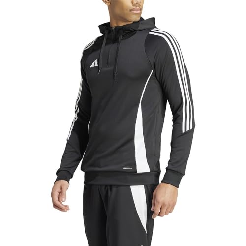 adidas Herren TIRO24 TRHOOD Trainingsanzug, schwarzes, L